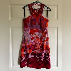 Designer dress perfect for any spring or summer wedding!